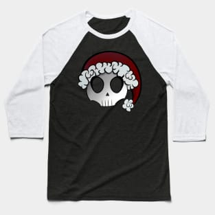 Christmas Skull Baseball T-Shirt